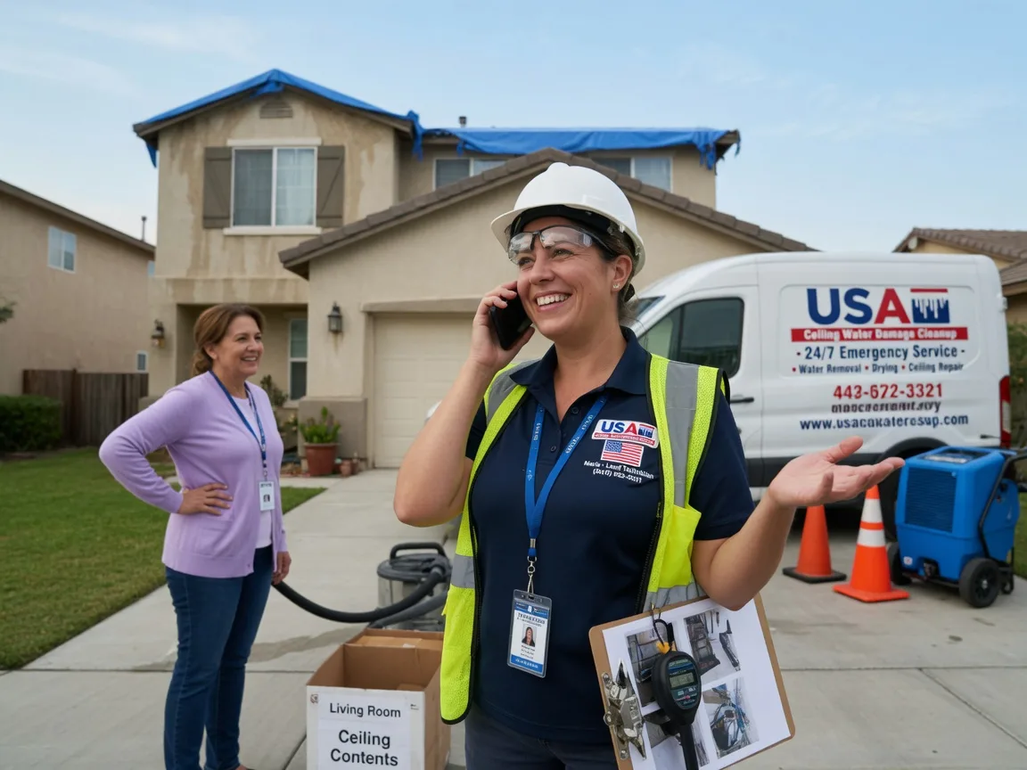 Ceiling Water Damage Restoration Worden, IL FAQs